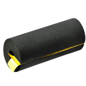 Pre-split Self-adhesive Black HVAC Rubber Foam Pipe Insulation Flexible PCV Tube NBR Rubber Foam