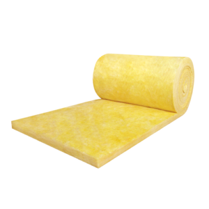 CE 50mm inch thickness non-flammable fiberglass insulation roll blanket glass wool heat insulation materials