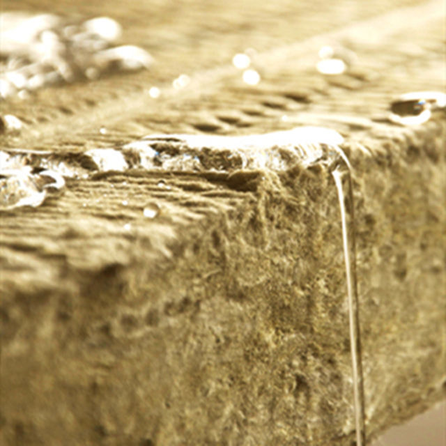 Building thermal insulation basalt rock wool foil faced mineral wool materials insulation