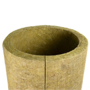 Density 125 kg/m3 Rock Mineral Wool Insulation rock wool pipe cover