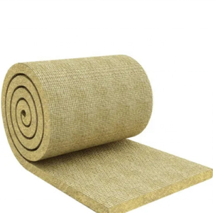 60kg/m3-135 kg/m3 rock wool blanket roll density for Industrial equipment insulation materials