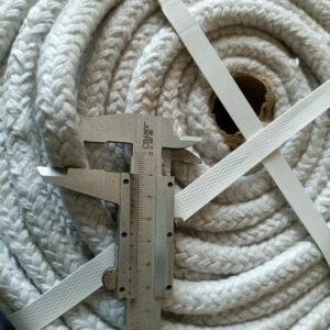 Round braided rope circular braided  rope ceramic fiber rope