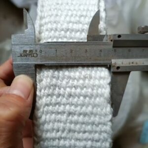 Sealing braided ceramic fiber strip ceramic fiber tape